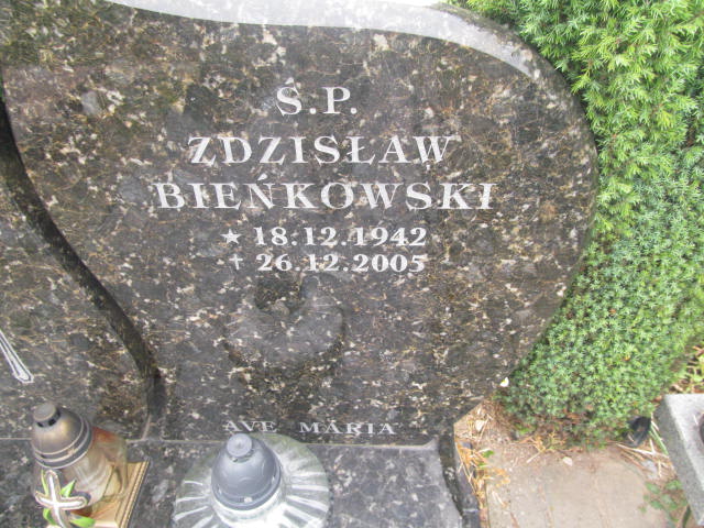 Zdzisław Jan Bieńkowski 1942 Elbląg - Grobonet - Wyszukiwarka osób pochowanych