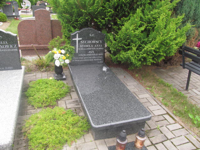 Grób Franciszka Sychowska