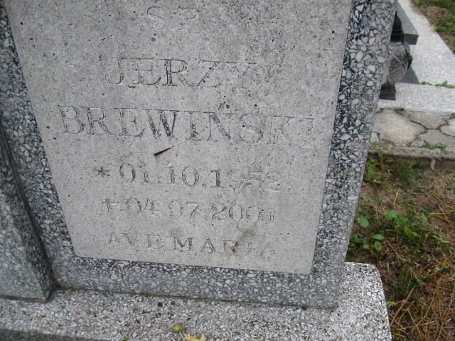 Jerzy Brewiński 1952 Elbląg - Grobonet - Wyszukiwarka osób pochowanych