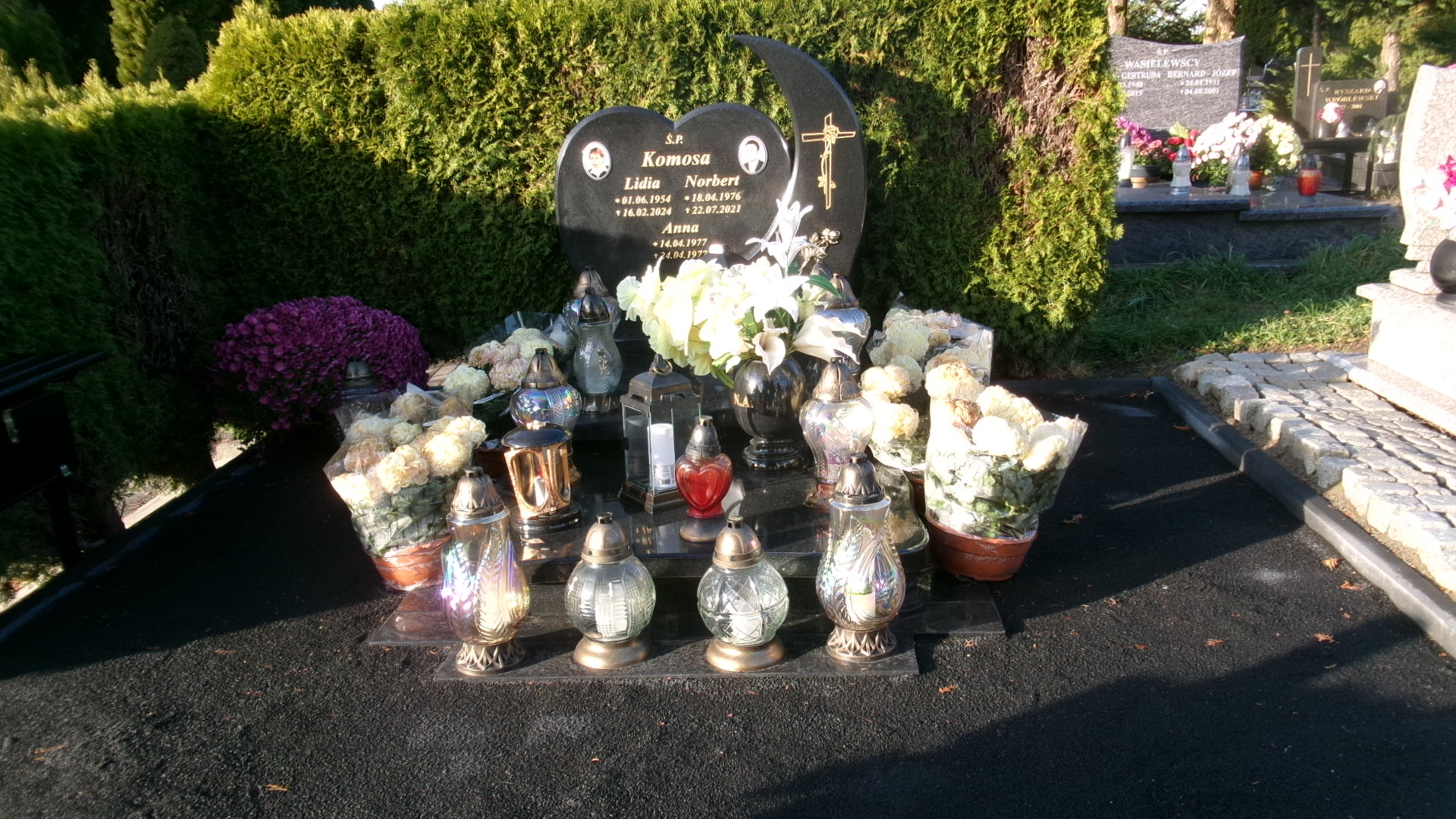 Grób Norbert Tomasz Komosa
