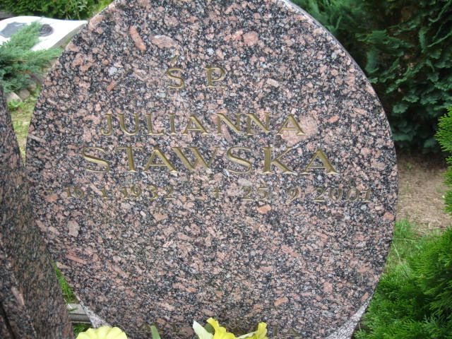 Julianna Stawska 1932 Elbląg - Grobonet - Wyszukiwarka osób pochowanych