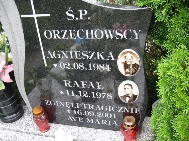 Agnieszka Orzechowska 1984 Elbląg - Grobonet - Wyszukiwarka osób pochowanych