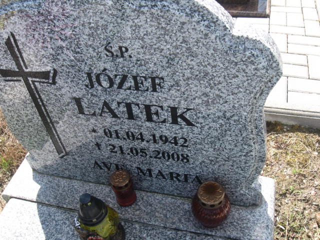 Józef Latek 1942 Elbląg - Grobonet - Wyszukiwarka osób pochowanych