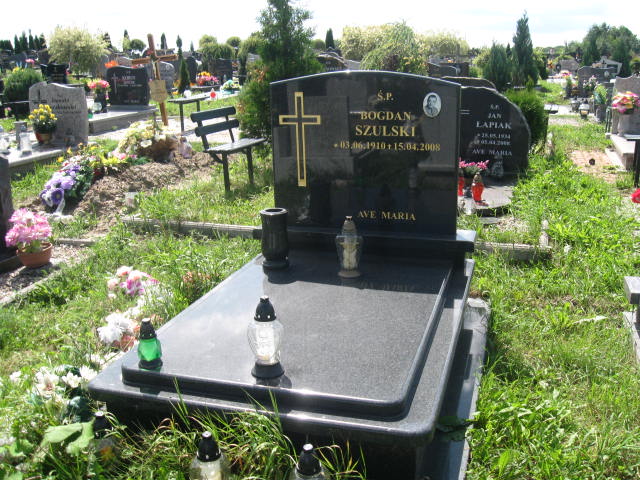 Grób Bogdan Szulski