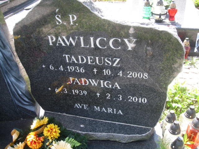 Tadeusz Pawlicki 1936 Elbląg - Grobonet - Wyszukiwarka osób pochowanych