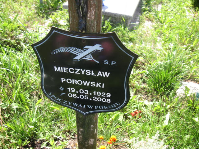 Mieczysław Porowski 1929 Elbląg - Grobonet - Wyszukiwarka osób pochowanych