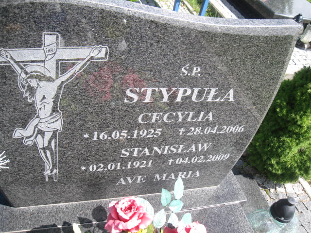 Cecylia Stypuła 1925 Elbląg - Grobonet - Wyszukiwarka osób pochowanych