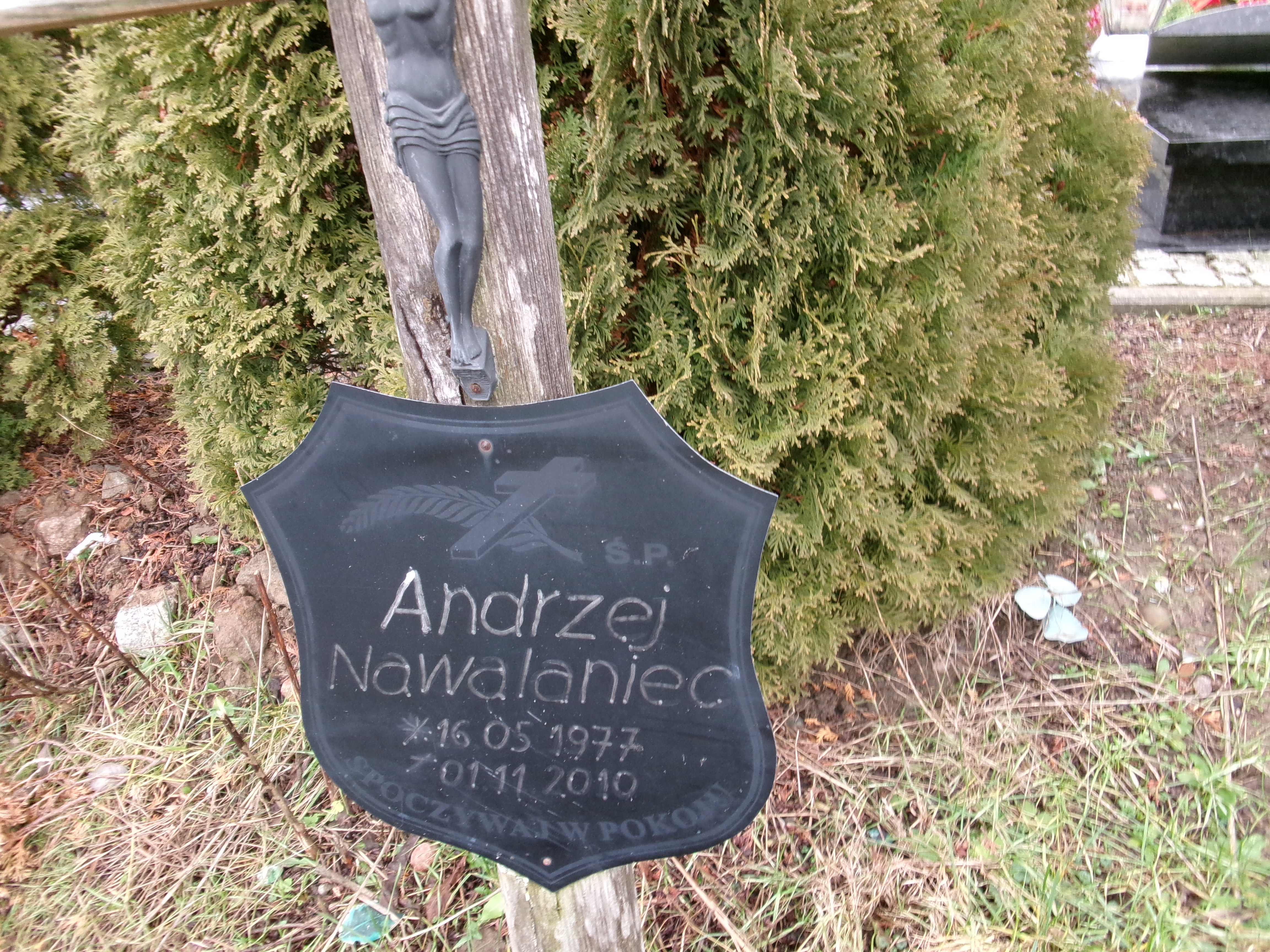 Andrzej Dariusz Nawalaniec 1977 Elbląg - Grobonet - Wyszukiwarka osób pochowanych