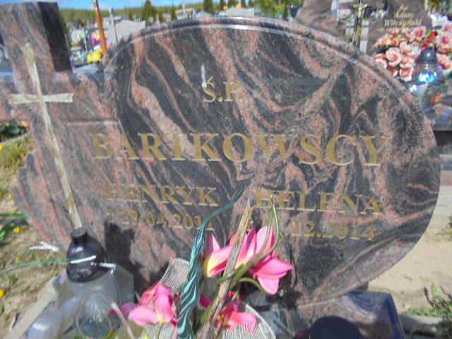 Helena Bartkowska  1933 Elbląg - Grobonet - Wyszukiwarka osób pochowanych