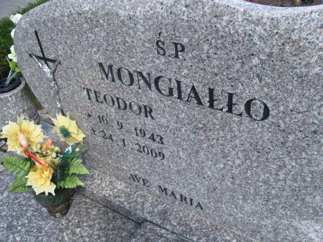 Teodor Mongiałło 1943 Elbląg - Grobonet - Wyszukiwarka osób pochowanych