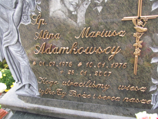 Mariusz Adamkowski 1976 Elbląg - Grobonet - Wyszukiwarka osób pochowanych