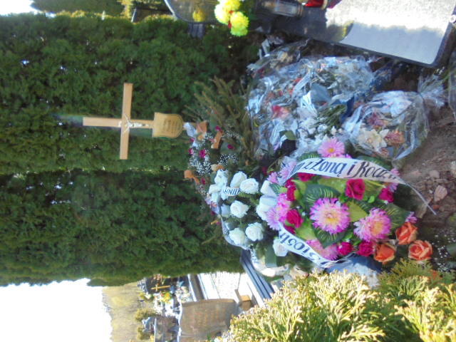 Grób Czesława   Mirosława  Pawlak