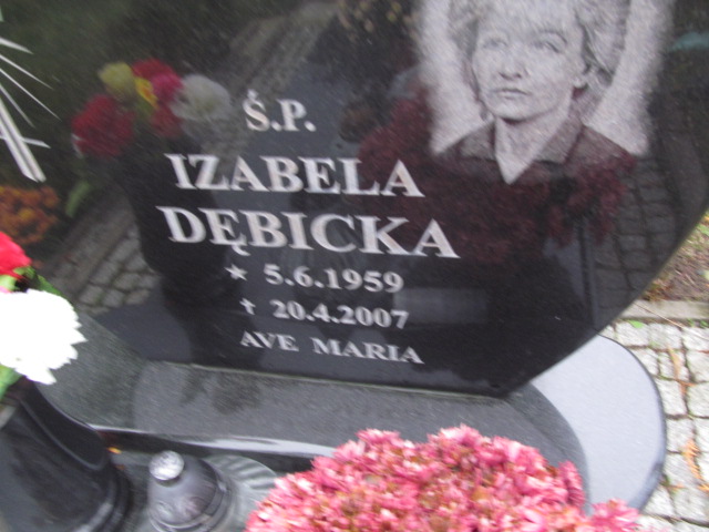 Izabela Dębicka 1959 Elbląg - Grobonet - Wyszukiwarka osób pochowanych