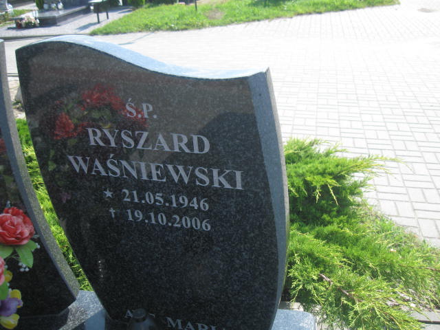 Ryszard Waśniewski 1946 Elbląg - Grobonet - Wyszukiwarka osób pochowanych
