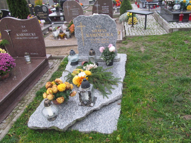Grób Maria Kaminecka