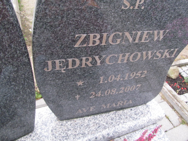 Zbigniew Jędrychowski 1952 Elbląg - Grobonet - Wyszukiwarka osób pochowanych