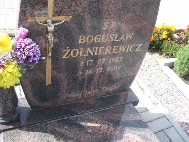 Bogusław Żołnierewicz 1953 Elbląg - Grobonet - Wyszukiwarka osób pochowanych