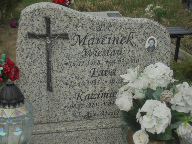 Ewa Marcinek 1935 Elbląg - Grobonet - Wyszukiwarka osób pochowanych