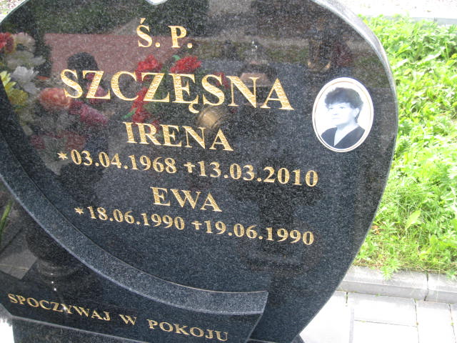 Irena Teresa Szczęsna 1968 Elbląg - Grobonet - Wyszukiwarka osób pochowanych