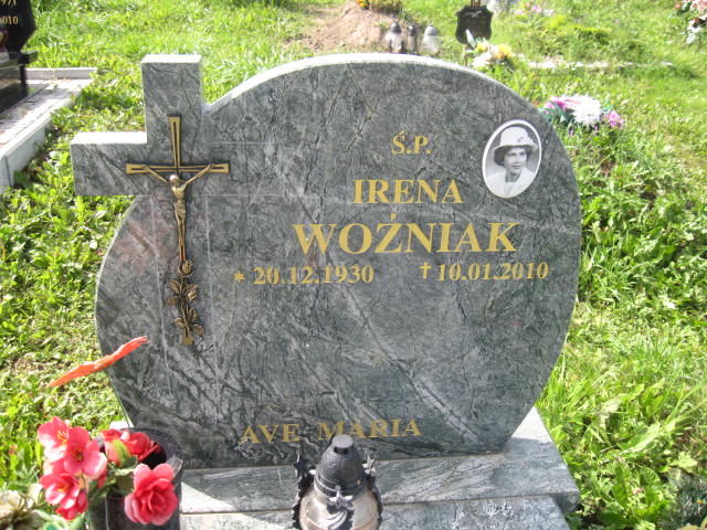 Irena Woźniak 1930 Elbląg - Grobonet - Wyszukiwarka osób pochowanych