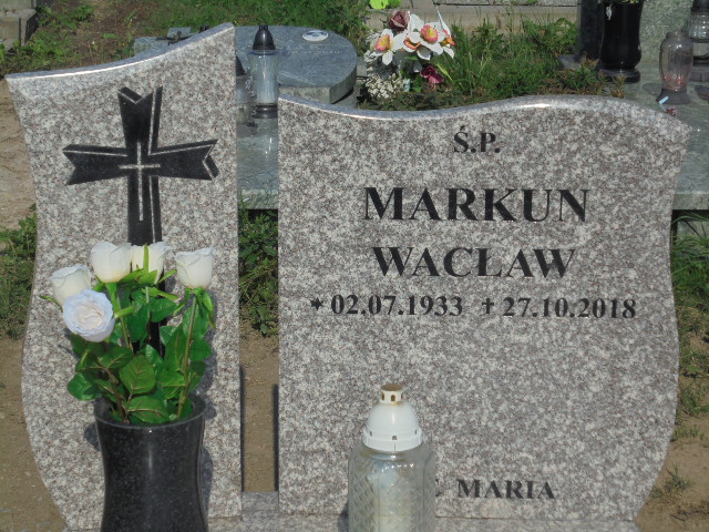 Wacław Markun 1933 Elbląg - Grobonet - Wyszukiwarka osób pochowanych