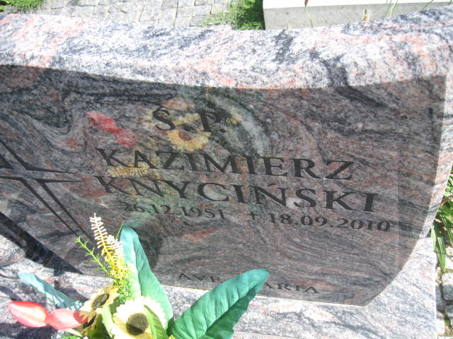 Kazimierz Knyciński 1951 Elbląg - Grobonet - Wyszukiwarka osób pochowanych