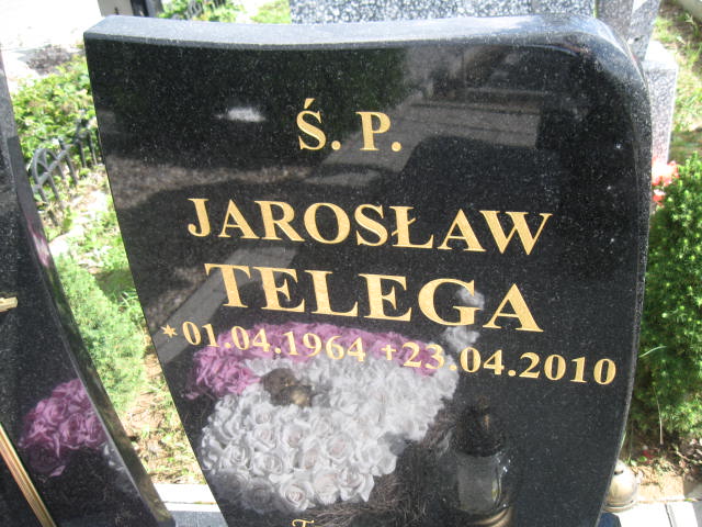 Jarosław Stanisław Telega 1964 Elbląg - Grobonet - Wyszukiwarka osób pochowanych