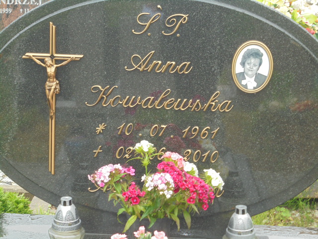 Anna Kowalewska 1961 Elbląg - Grobonet - Wyszukiwarka osób pochowanych