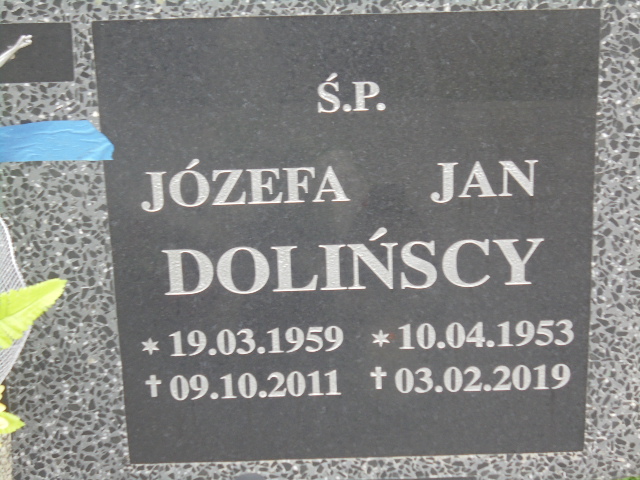 JAN  MIROSŁAW Doliński 1953 Elbląg - Grobonet - Wyszukiwarka osób pochowanych