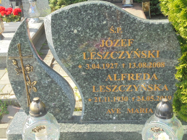 Józef Leszczyński 1927 Elbląg - Grobonet - Wyszukiwarka osób pochowanych