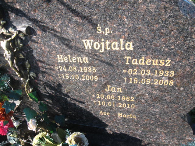 Jan Wojtala 1962 Elbląg - Grobonet - Wyszukiwarka osób pochowanych