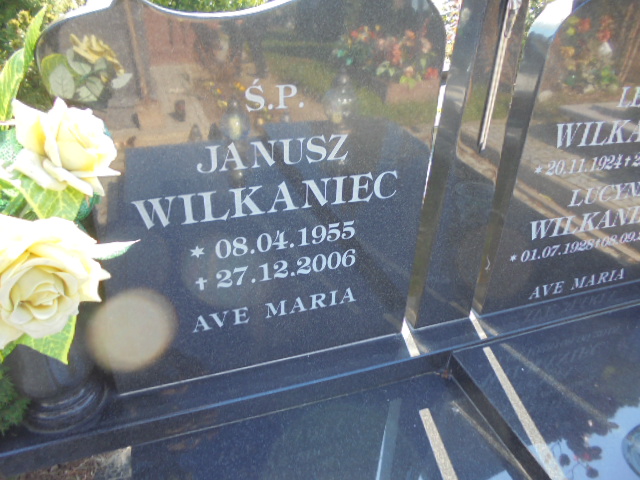 Lucyna Wilkaniec 1928 Elbląg - Grobonet - Wyszukiwarka osób pochowanych