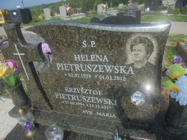 Krzysztof Pietruszewski 1954 Elbląg - Grobonet - Wyszukiwarka osób pochowanych