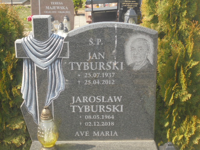 Jarosław Tyburski 1964 Elbląg - Grobonet - Wyszukiwarka osób pochowanych