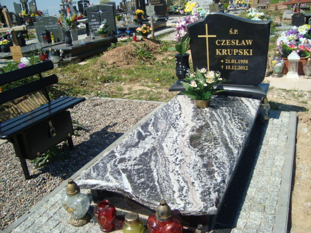 Czesław Krupski 1958 Elbląg - Grobonet - Wyszukiwarka osób pochowanych