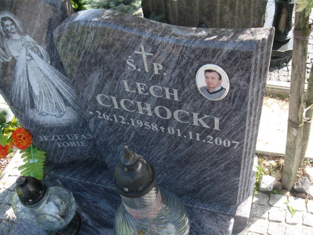 Lech Szczepan Cichocki 1958 Elbląg - Grobonet - Wyszukiwarka osób pochowanych