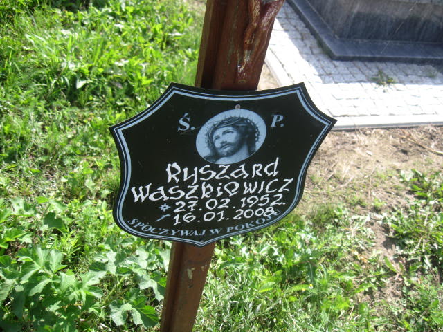 Ryszard Waszkiewicz 1952 Elbląg - Grobonet - Wyszukiwarka osób pochowanych