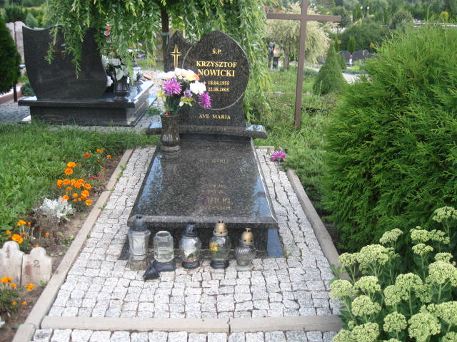 Grób Krzysztof Jan Nowicki