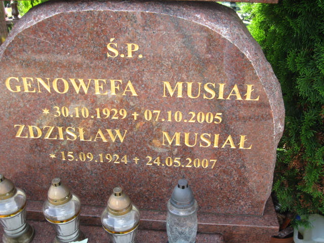 Zdzisław Nikodem Musiał 1924 Elbląg - Grobonet - Wyszukiwarka osób pochowanych