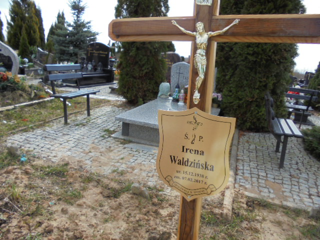 Irena Waldzińska  1938 Elbląg - Grobonet - Wyszukiwarka osób pochowanych