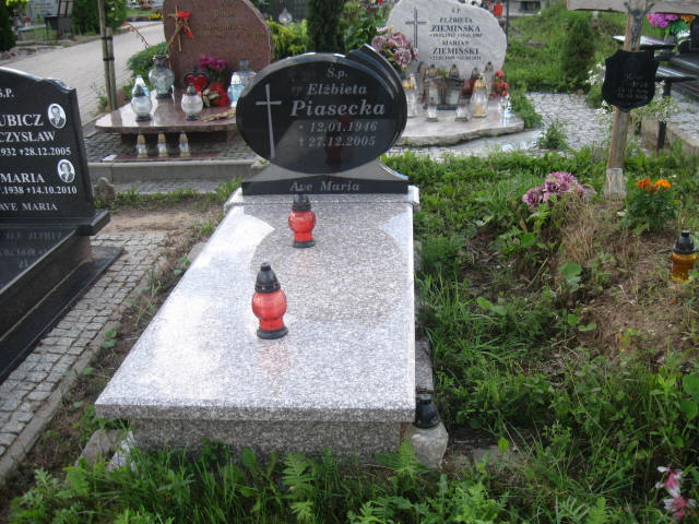 Grób Elżbieta Piasecka