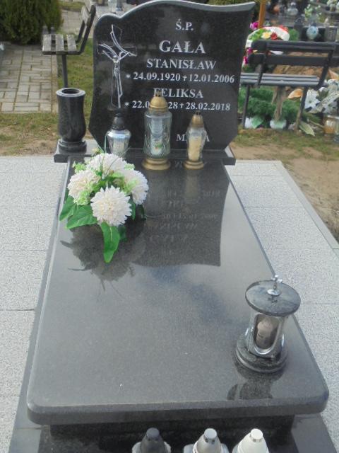 Grób Stanisław Gała