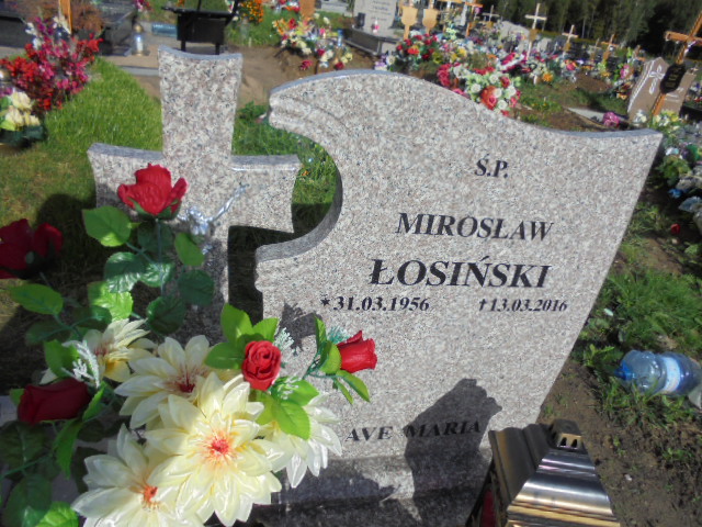 Mirosław Łosiński 1956 Elbląg - Grobonet - Wyszukiwarka osób pochowanych