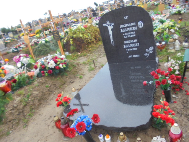 Grób Bogusława Zglinicka