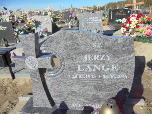 Jerzy Lange 1943 Elbląg - Grobonet - Wyszukiwarka osób pochowanych