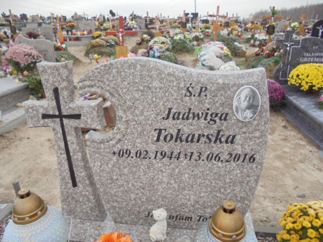 Jadwiga Tokarska 1944 Elbląg - Grobonet - Wyszukiwarka osób pochowanych
