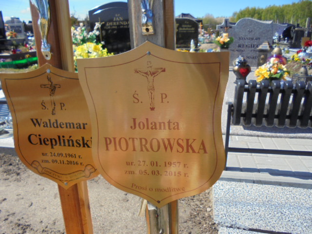 Waldemar Ciepliński   1961 Elbląg - Grobonet - Wyszukiwarka osób pochowanych