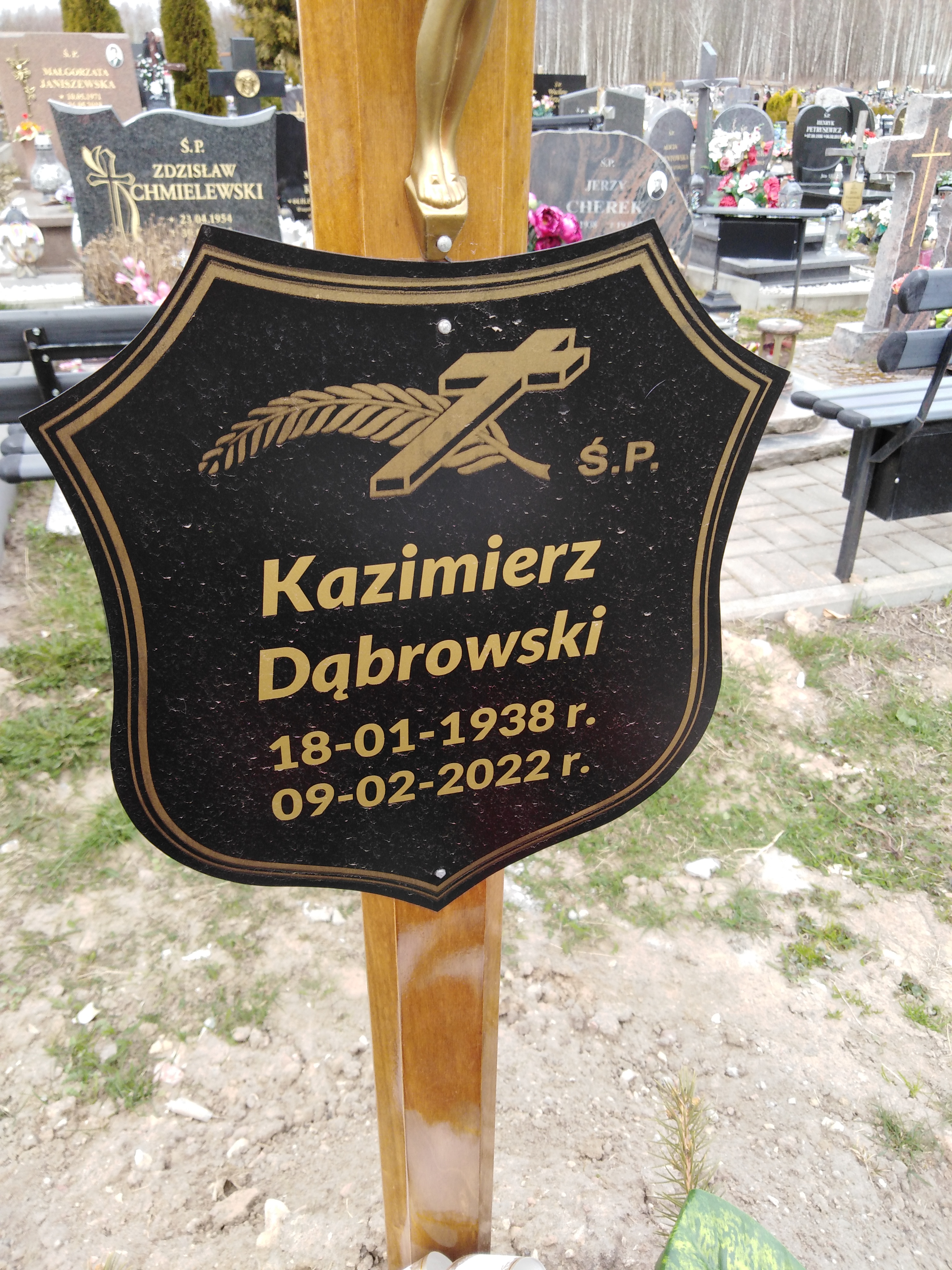 Kazimierz Dąbrowski 1938 Elbląg - Grobonet - Wyszukiwarka osób pochowanych