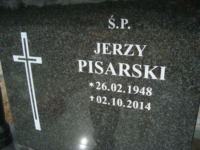 Jerzy Pisarski 1948 Elbląg - Grobonet - Wyszukiwarka osób pochowanych