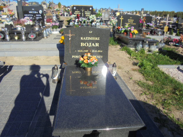 Kazimierz Bojar 1949 Elbląg - Grobonet - Wyszukiwarka osób pochowanych